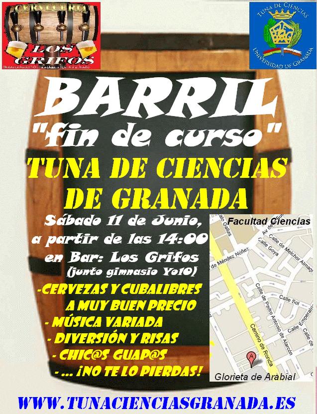 Barril Fin de Curso 2010/2011 de la Tuna de Ciencias de Granada Tuna de Ciencias de Granada :: Barril Fin de Curso 2010/2011 de la Tuna de Ciencias de Granada