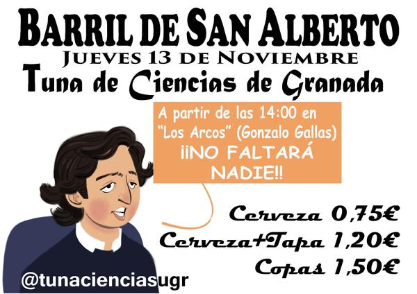 Tuna de Ciencias de Granada :: Barril de San Alberto 2014 Tuna de Ciencias de Granada :: Barril de San Alberto 2014