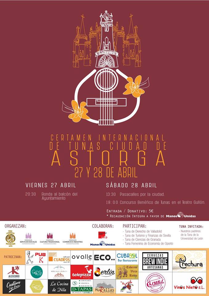 Certamen Internacional de Tunas Ciudad de Astorga Certamen Internacional de Tunas Ciudad de Astorga