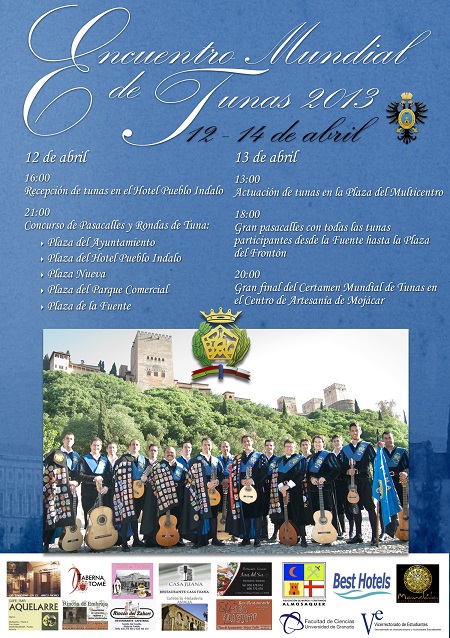 Tuna de Ciencias de Granada :: IV Encuentro Mundial de Tunas Mojácar 2013 Tuna de Ciencias de Granada :: IV Encuentro Mundial de Tunas Mojácar 2013
